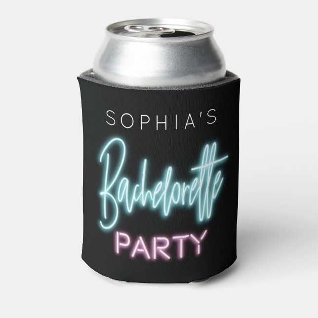 Porta-lata Protetor de Lata Neon para Despedida de Solteira (Can Back)