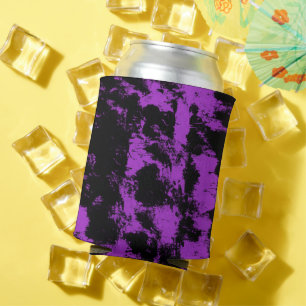 Porta-lata Protetor de Lata Preto Roxo