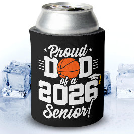 Porta-lata Proud Dad of a 2026 Senior Basketball Graduation