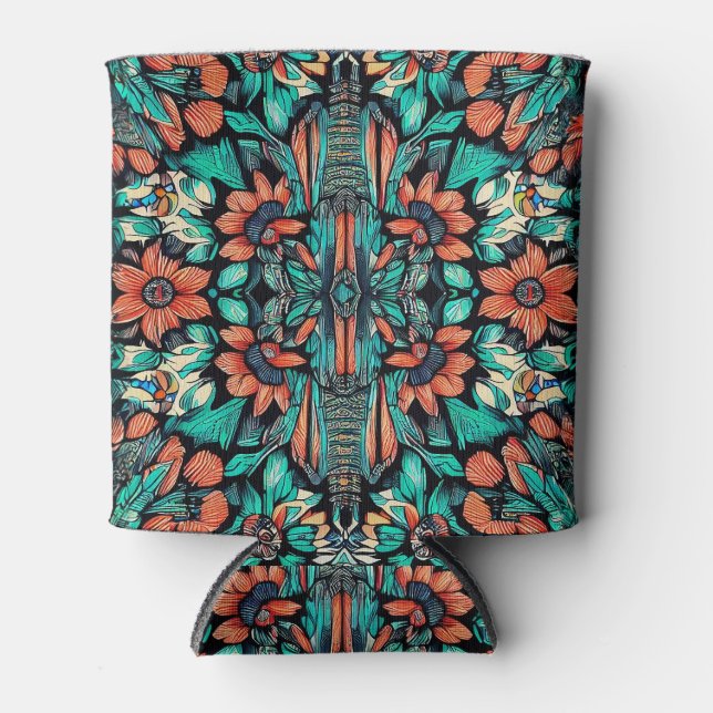Porta-lata Psicodélico Havaiano (Frente)