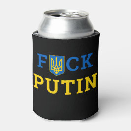 Porta-lata Puck Futin Ucrânia apoia Ucraniano