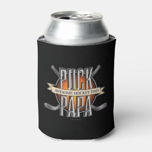 Porta-lata Puck Papa (Hockey Dad)