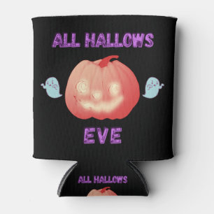 Porta-lata Pumpkin e Fantasmas do Halloween