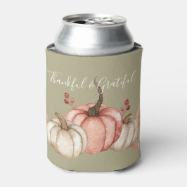 Porta-lata Pumpkins bonito de Aquarela na Sage