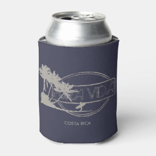 Porta-lata Pura Vida Costa Rica Surf Beer