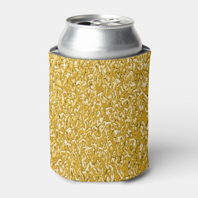 Porta-lata PURE DOURADO Splatter Patterno + texto/foto (Can Front)