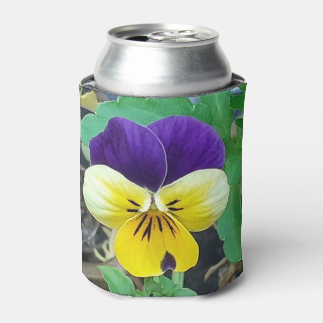Porta-lata Púrpura e amarela (Can Front)