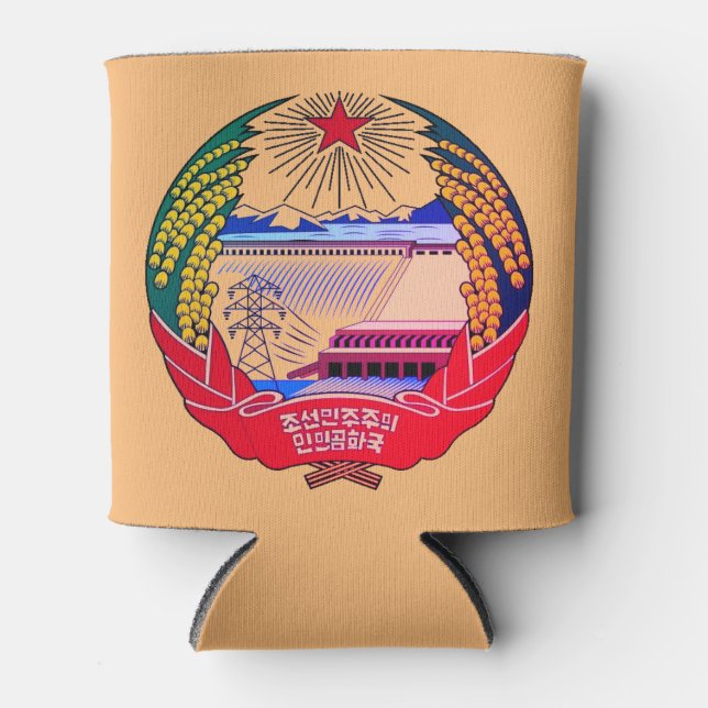 Porta-lata Pyongyang, Coreia do Norte (RPDC) Hermit Kingdom (Frente)