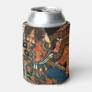 Porta-lata Python de luta contra o Samurai no Japão