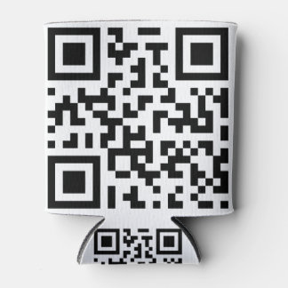 Porta-lata QR с о de. Qr-code. Código de barras