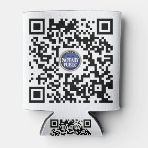 Porta-lata QrCode público notário autorizado