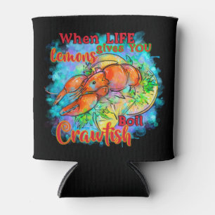 Porta-lata Quando a vida te dá limões fervendo Crawfish Coole