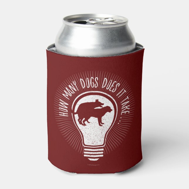 Porta-lata Quantos Cachorros São Necessários? Cooler (Can Front)