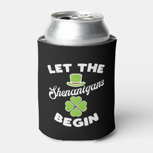 Porta-lata Que Os Shenanigans Comecem A Bicicleta (Can Front)