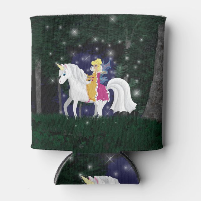 Porta-lata Queen Fairy e Unicorn (Frente)