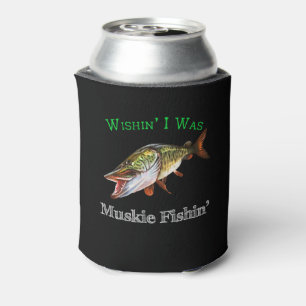 Porta-lata Queria Ser Muskie Fishin