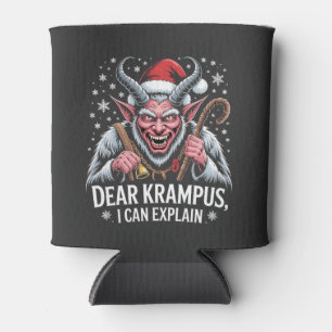 Porta-lata Querido Krampus, posso explicar Papais noeis de Na