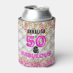 Porta-lata Quic Glitter 50 e Fabuloso 50º aniversário