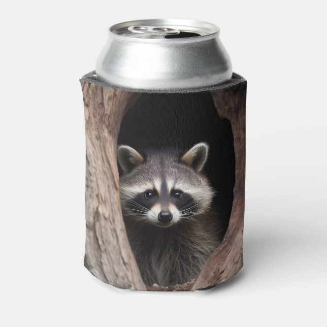 Porta-lata Racoon na Caverna das Árvores (Can Back)