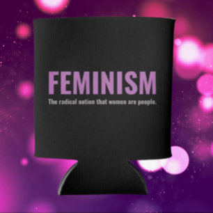 Porta-lata Radical Feminismo Bebida Cooler