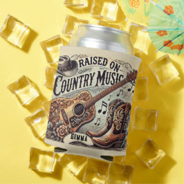 Porta-lata Raízes em Música country