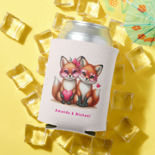 Porta-lata Raposa Laranja Coca-Cola Apaixonada