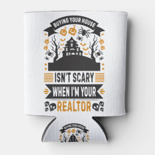 Porta-lata Realtor Halloween - Agente Imobiliário Broker