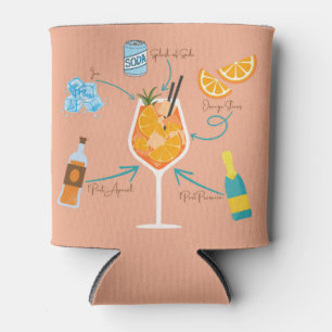 Porta-lata Receita de Aperol
