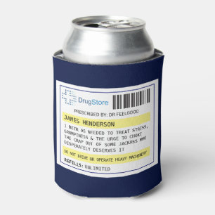 Porta-lata Receita Personalizada de Cerveja/Cider/Outros para