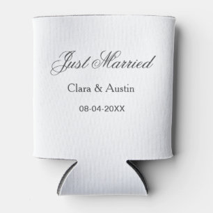Porta-lata Recém-casados adicionar nome do casal data ano sim