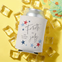 Red and Blue Stars - Festa Americana de 4 de julho