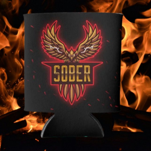 Porta-lata Red Ascensão Sober Phoenix (Criador carregado)