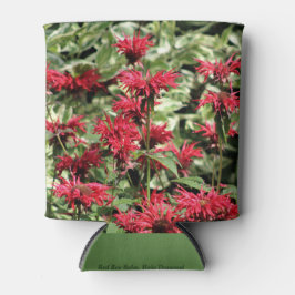 Porta-lata Red Bee Balm & Halo Dogwood