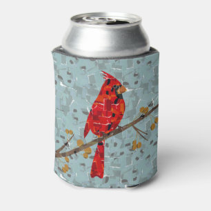 Porta-lata Red Cardinal, a ave do Natal