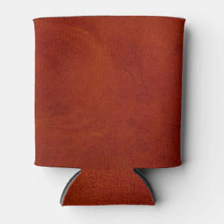 Porta-lata Red leather