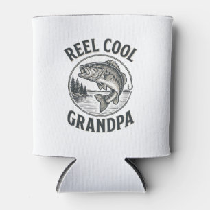 Porta-lata Reel Avô Legal Camisa Vintage de Pesca de Robalo D