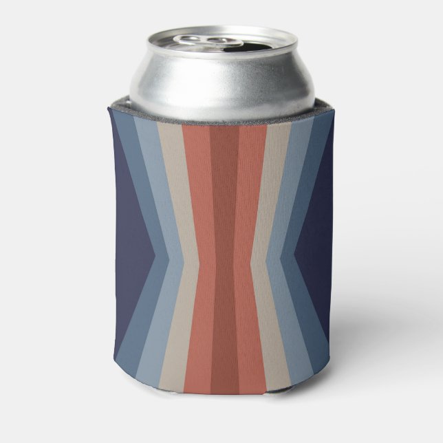 Porta-lata Reflexão arco-íris no estilo retrô (Can Back)