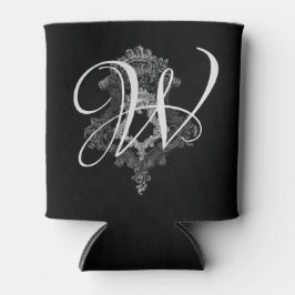 Porta-lata Refrigerador com Inicial de Monograma Personalizad