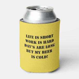 Porta-lata Refrigerador da lata de cerveja fria