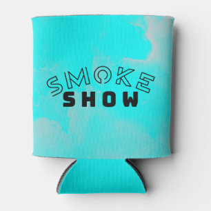 Porta-lata Refrigerador de Bebidas Smoke Show Azul Ártico