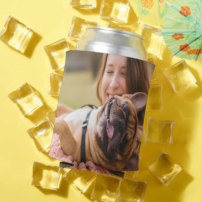Porta-lata Refrigerador de Lata de Foto Personalizada – Prese (Verão in situ)