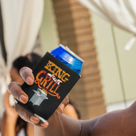 Porta-lata Rei do Gráfico da Grill