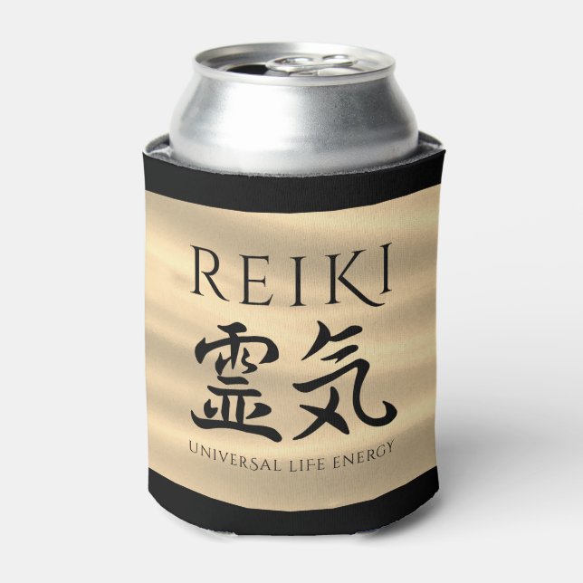 Porta-lata Reiki 霊 気 Energia Caligráfica Japonesa (Can Front)