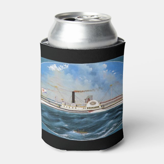 Porta-lata Reindeer Steamboat 1850 (Can Front)