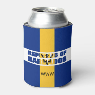 Porta-lata República do Monograma de Barbados