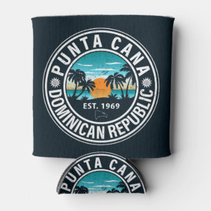 Porta-lata República Dominicana do Punta Cana - Retro Souveni