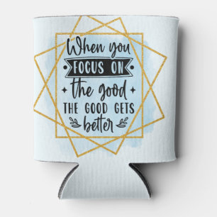 Porta-lata Resfriadores - Insulador de bebidas motivacionais