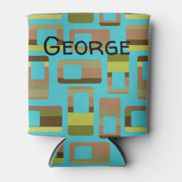 Porta-lata Retângulos Com Tiras