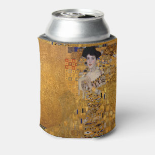 Porta-lata Retrato bonito de uma senhora por Gustavo Klimt,