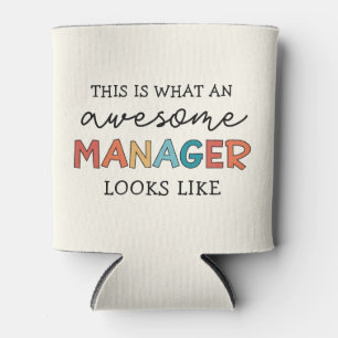 Porta-lata Retro Awmanutenção Manager Funny
